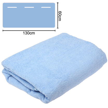 ELECTROPRIME Magic Towel Bath Towel Clothes Beach Towel Dress for Children, Size: 130 x 60cm(Blue)
