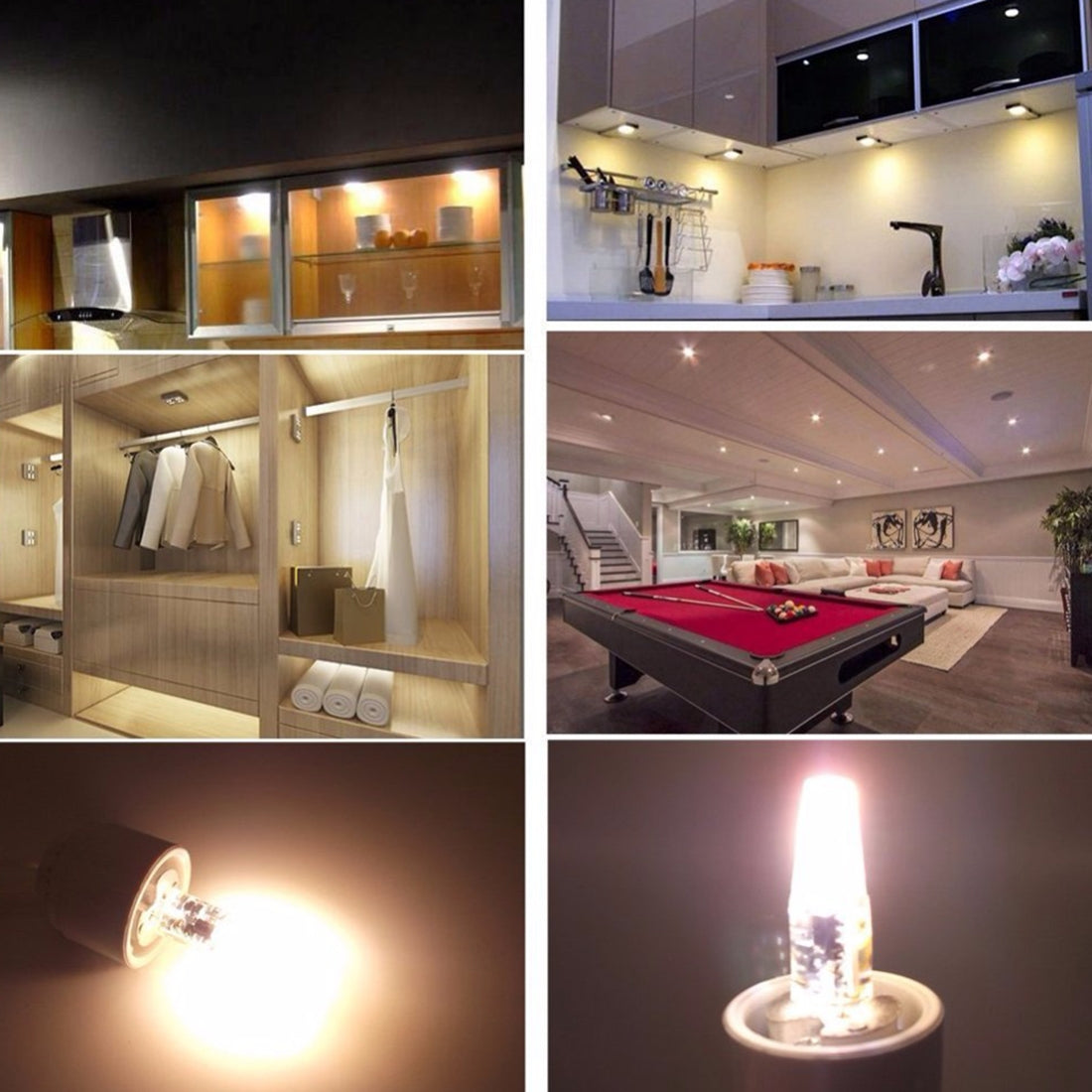ELECTROPRIME G4 6LEDs SMD 5730 Energy Saving LED Silicone Lamp(Warm White)