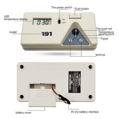 ELECTROPRIME Soldering Iron head Thermometer Electric Soldering Station Temperature Tester