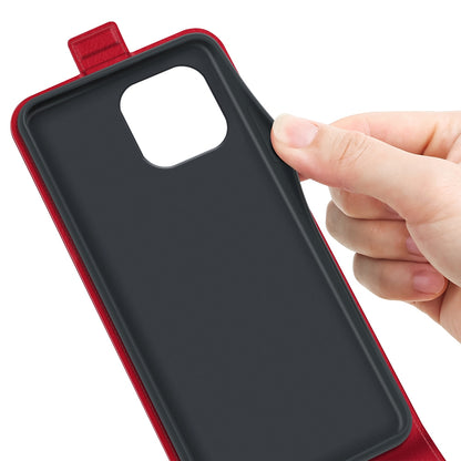 ELECTROPRIME For iPhone 15 Plus R64 Texture Single Vertical Flip Leather Phone Case(Red)