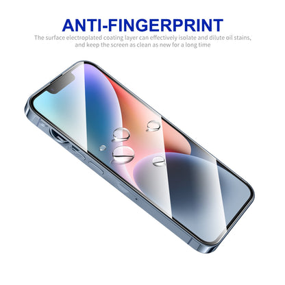 ELECTROPRIME For iPhone 15 Plus 2pcs ENKAY Full Glue High Aluminum-silicon Tempered Glass Film