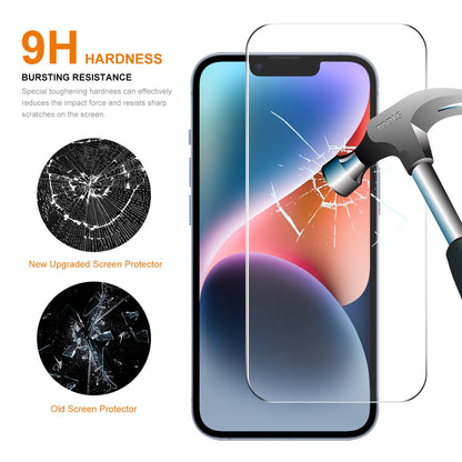 ELECTROPRIME For iPhone 15 Plus 10pcs ENKAY 0.26mm 9H 2.5D High Aluminum-silicon Tempered Glass Film