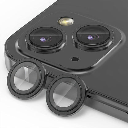 ELECTROPRIME For iPhone 15 / 15 Plus ENKAY AR Anti-reflection Camera Lens Glass Full Film(Black)