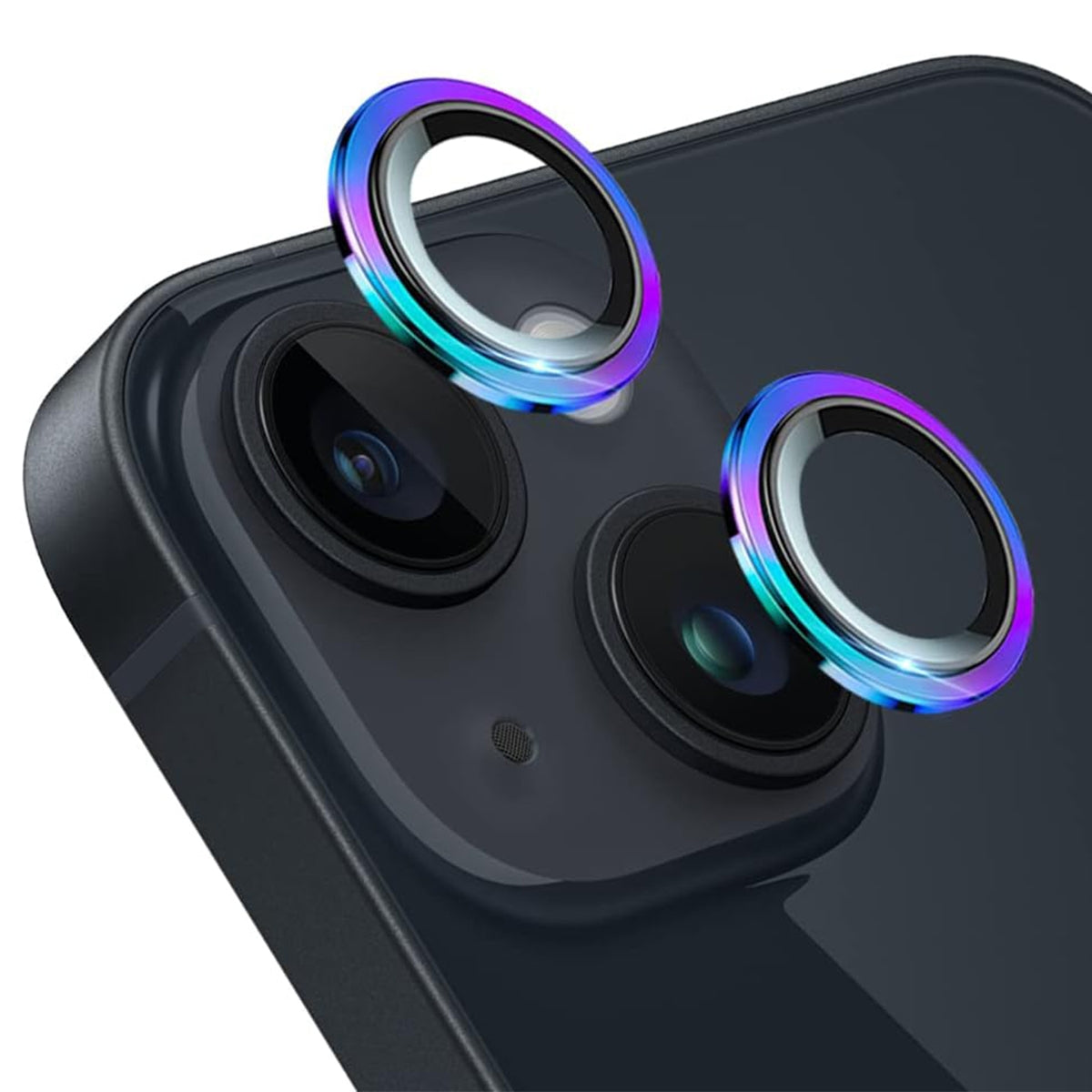 ELECTROPRIME For iPhone 15 / 15 Plus ENKAY AR Anti-reflection Camera Lens Glass Full Film(Colorful)