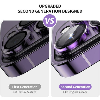 ELECTROPRIME For iPhone 15 / 15 Plus ENKAY AR Anti-reflection Camera Lens Glass Full Film(Green)