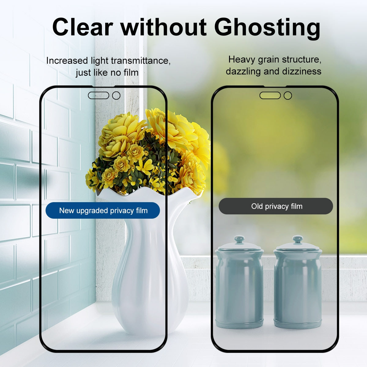 ELECTROPRIME For iPhone 15 Plus 5pcs ENKAY Hat-Prince 28° Anti-peeping Tempered Glass Protector Full Screen Film