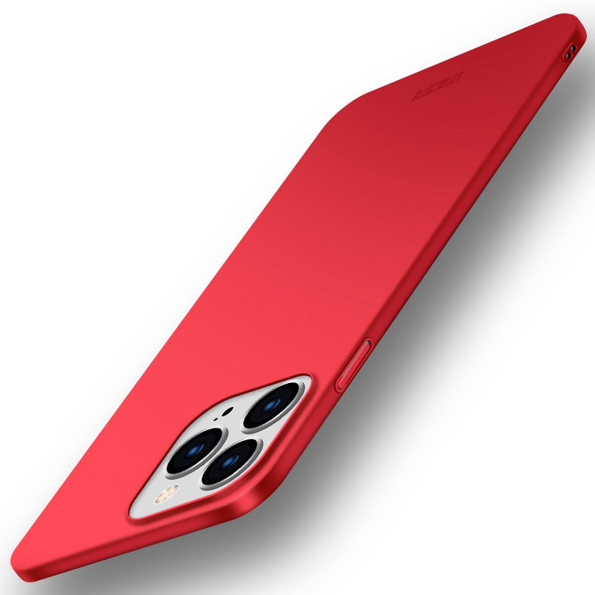 ELECTROPRIME For iPhone 15 Plus MOFI Frosted PC Ultra-thin Hard Phone Case(Red)