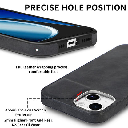 ELECTROPRIME For iPhone 15 Skin-Feel Electroplating TPU Shockproof Phone Case(Black)