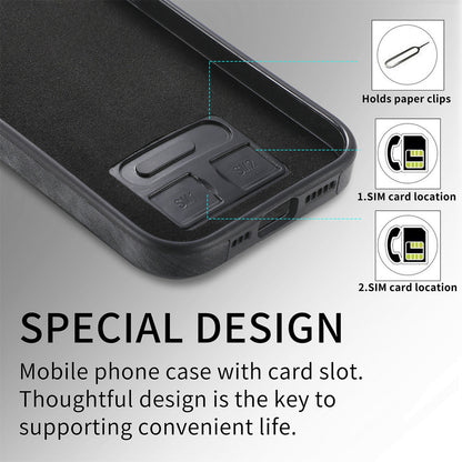 ELECTROPRIME For iPhone 15 Skin-Feel Electroplating TPU Shockproof Phone Case(Black)