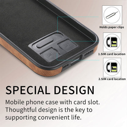 ELECTROPRIME For iPhone 15 Skin-Feel Electroplating TPU Shockproof Phone Case(Brown)