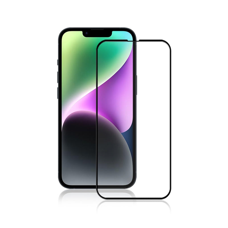 ELECTROPRIME For iPhone 15 Plus 2.5D Full Glue Full Cover Tempered Glass Screen Protector
