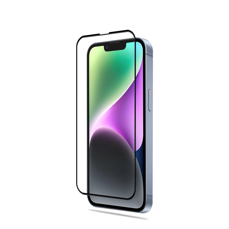 ELECTROPRIME For iPhone 15 Plus 2.5D Full Glue Full Cover Tempered Glass Screen Protector