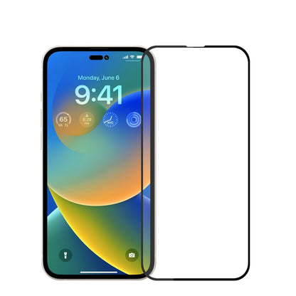 ELECTROPRIME For iPhone 15 Plus PINWUYO 9H 2.5D Full Screen Tempered Glass Film(Black)