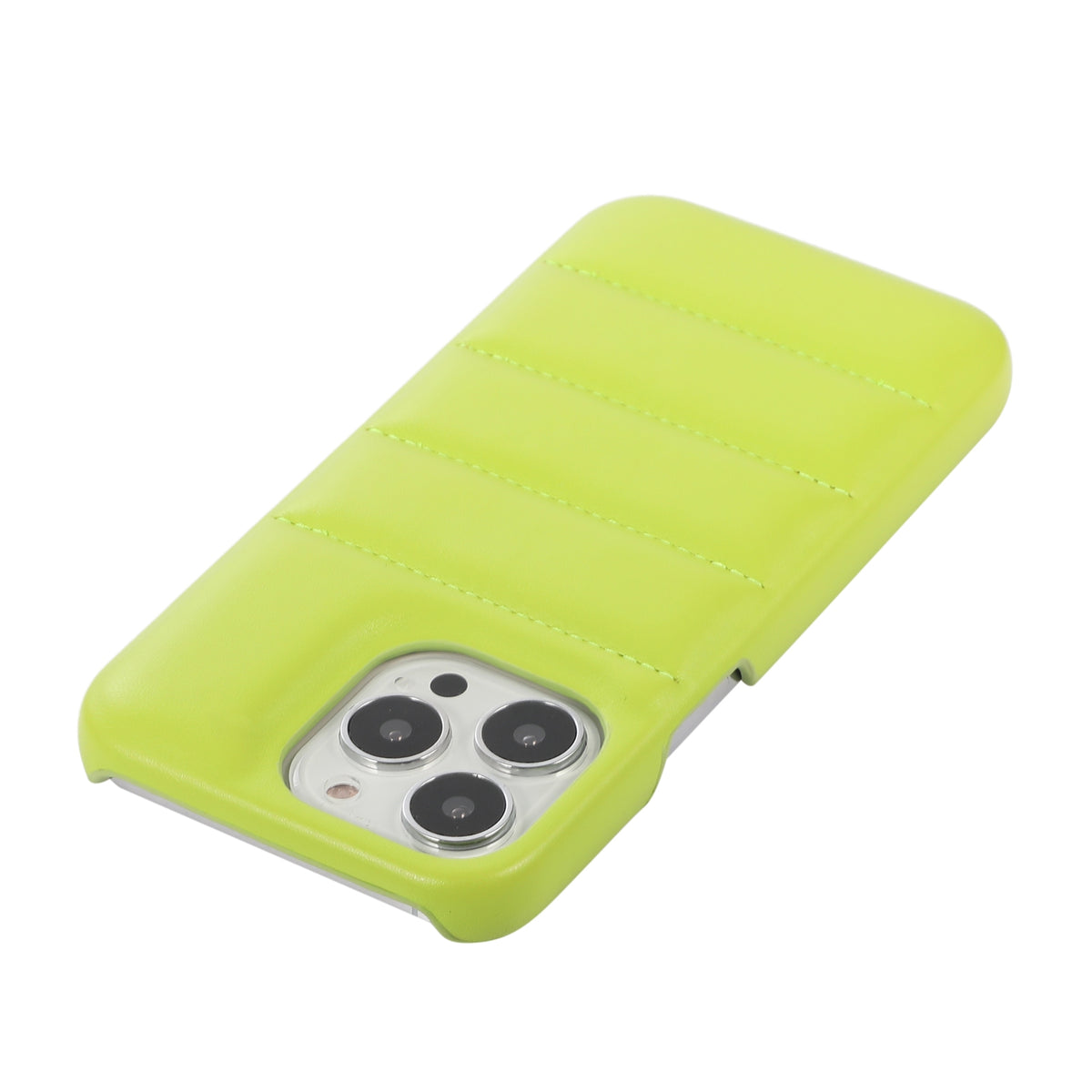 ELECTROPRIME For iPhone 15 Down Jacket Airbag Shockproof Phone Case(Teal)