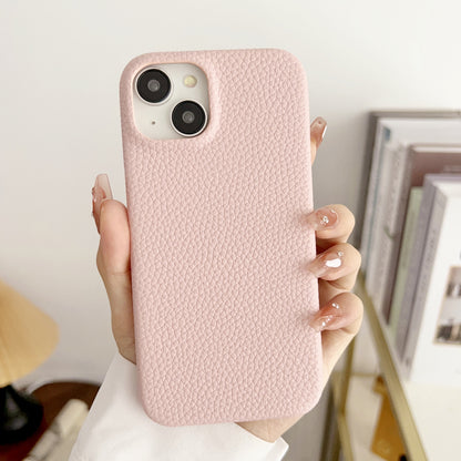 ELECTROPRIME For iPhone 15 Litchi Texture All-inclusive Shockproof Phone Case(Pink)