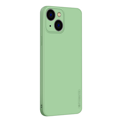 ELECTROPRIME For iPhone 15 Plus PINWUYO Sense Series Liquid Silicone TPU Phone Case(Green)