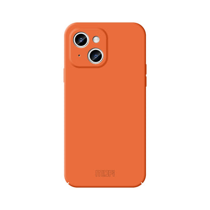 ELECTROPRIME For iPhone 15 Plus MOFI Qin Series Skin Feel All-inclusive PC Phone Case(Orange)