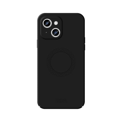 ELECTROPRIME For iPhone 15 MOFI Qin Series Magsafe Skin Feel All-inclusive Silicone Phone Case(Black)