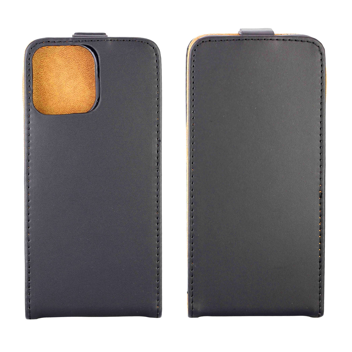 ELECTROPRIME For iPhone 15 Plus Vertical Flip Leather Phone Case with Card Slot(Black)