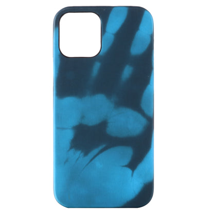 ELECTROPRIME For iPhone 15 Thermal Sensor Discoloration Silicone Phone Case(Black Blue)