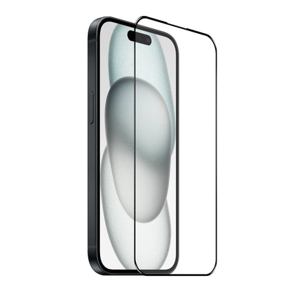 ELECTROPRIME For iPhone 15 Plus NORTHJO A++ Screen Protector Full Glue Silk Printing Tempered Glass Film