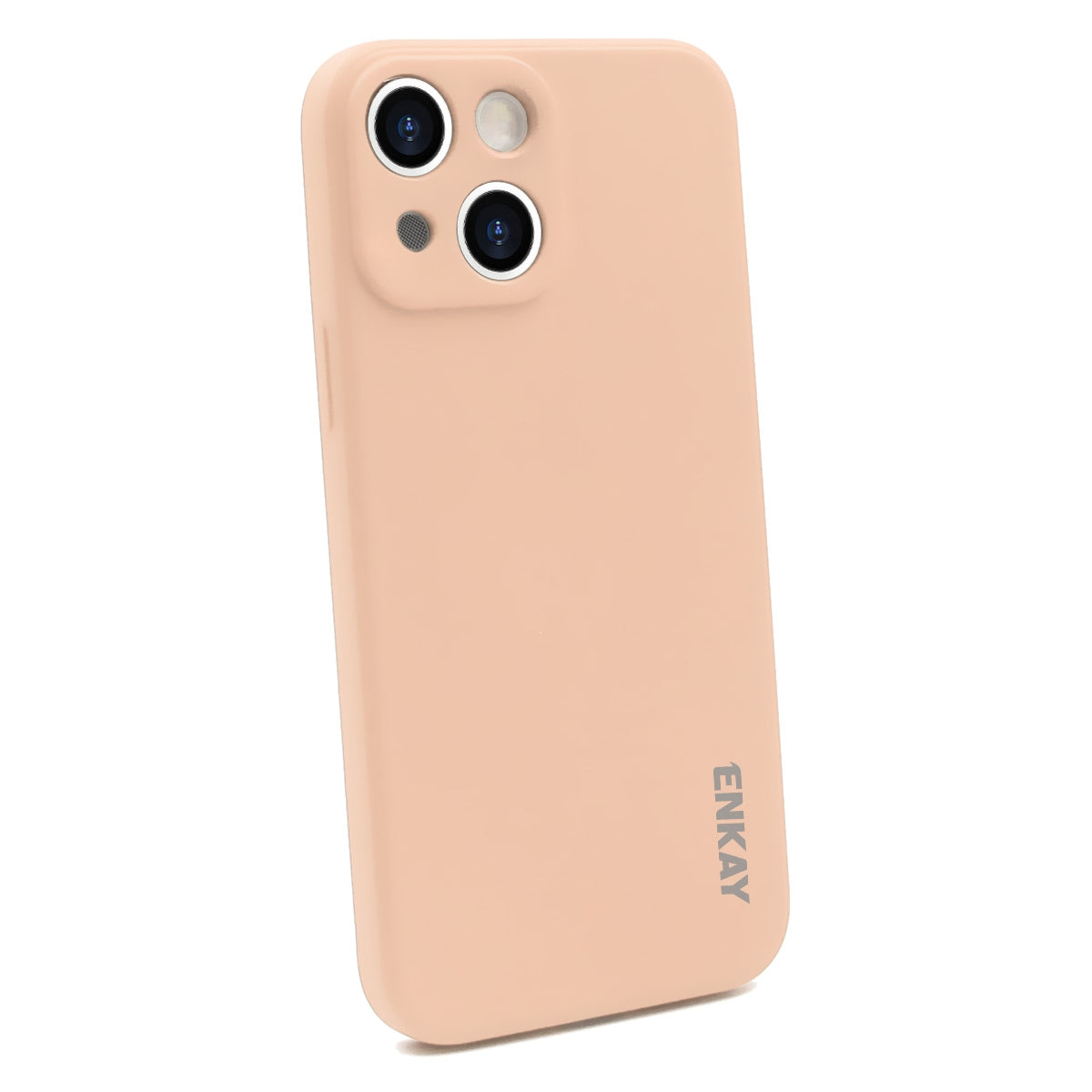 ELECTROPRIME For iPhone 15 ENKAY Liquid Silicone Soft Shockproof Phone Case(Pink)