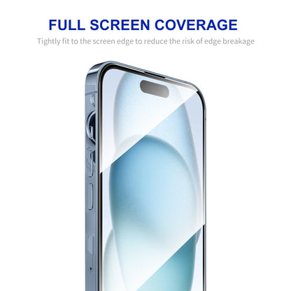 ELECTROPRIME For iPhone 15 Plus ENKAY Easy Install High Alumina Silicon Full Glass Film