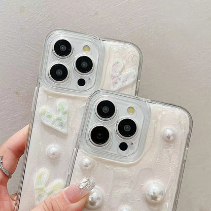ELECTROPRIME For iPhone 15 Plus Cream Gum Decoden TPU Phone Case(??)