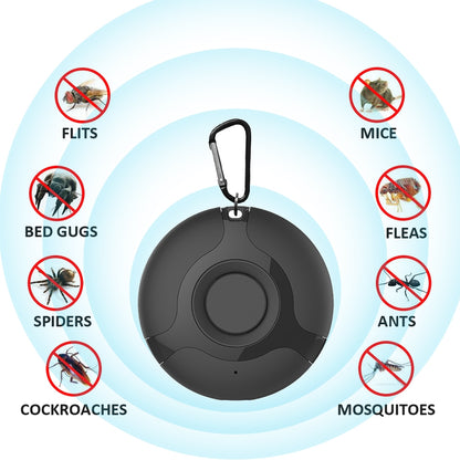 ELECTROPRIME Ultrasonic Mosquito Repellent Electronics Cockroach Spider USB Charging Smart Mosquito Drive(White)