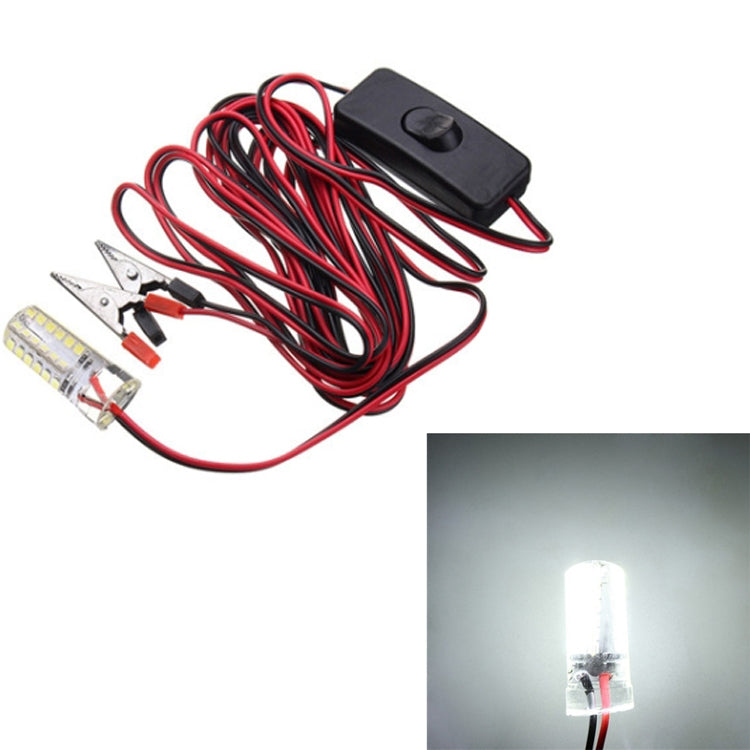 ELECTROPRIME 3W 48 LEDs SMD 2835 500LM Boat Fishing Lighting Attract Fish Underwater Night Lights(Cool White)
