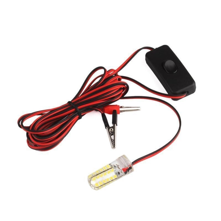 ELECTROPRIME 3W 48 LEDs SMD 2835 500LM Boat Fishing Lighting Attract Fish Underwater Night Lights(Cool White)