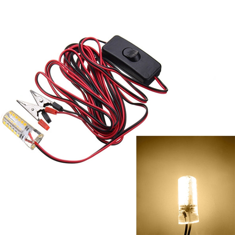 ELECTROPRIME 3W 48 LEDs SMD 2835 500LM Boat Fishing Lighting Attract Fish Underwater Night Lights(Warm White)