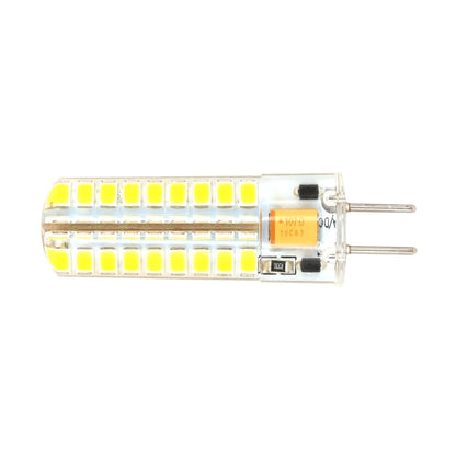 ELECTROPRIME GY6.35 5W SMD2835 72LEDs Dimmable Silicone Corn Bulb for Chandelier Crystal Lamp Lighting Accessories,AC 12V(Warm White)