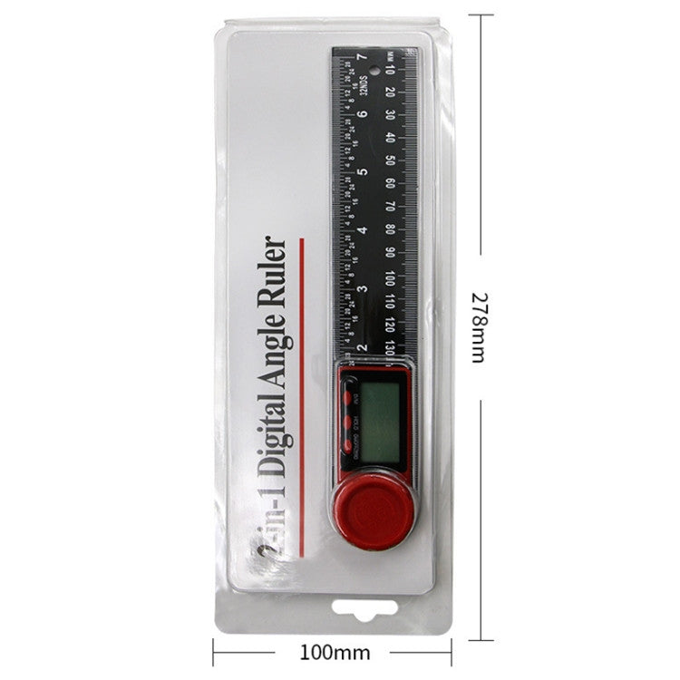 ELECTROPRIME Two-in-one Digital Angle Protractor(200mm)