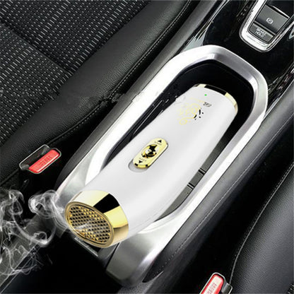 ELECTROPRIME Car Handheld Electronic USB Aromatherapy Machine Aromatherapy Incense Burner(Black)