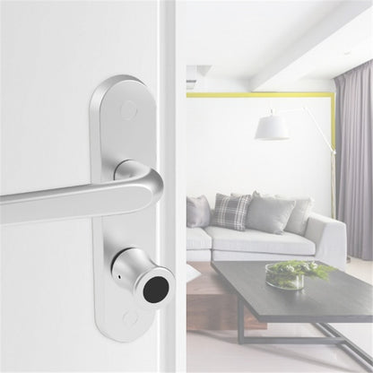 ELECTROPRIME Office Home Value Fingerprint Password Smart Lock Core Password Lock Only LockLock Home Security Door Lock(Silver)