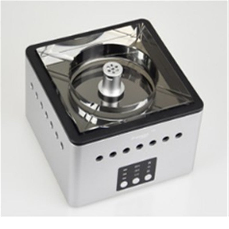 ELECTROPRIME Filter Purification Ashtray Negative Ion Ashtray Intelligent Ashtray(Silver)
