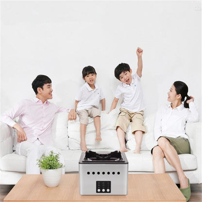 ELECTROPRIME Filter Purification Ashtray Negative Ion Ashtray Intelligent Ashtray(Silver)