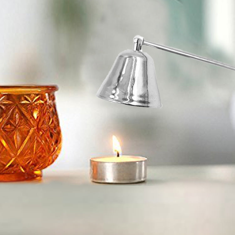 ELECTROPRIME Bright Chrome Silver Candle Mask Candle Extinguisher Aroma Candle Candle Accessories