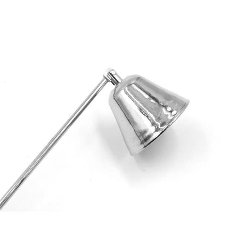 ELECTROPRIME Bright Chrome Silver Candle Mask Candle Extinguisher Aroma Candle Candle Accessories