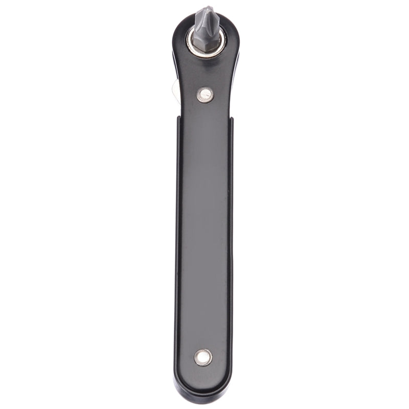 ELECTROPRIME 10 in1 Multifunction Mini Right Angle Offset Hand Ratchet Screwdriver Ratchet Tool