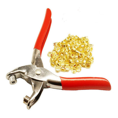 ELECTROPRIME Hollow Five-prong Button Installation Tool Hand Pressure Pliers