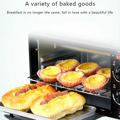 ELECTROPRIME 3 in 1 Electric Breakfast Machine Multifunction Coffee Maker + Frying Pan + Mini Oven  Household Bread Pizza Oven(Black)