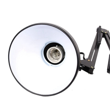 ELECTROPRIME Flexible Swing Arm Clamp Mount Table Lamp Office Studio Home Table Desk Light, US Plug