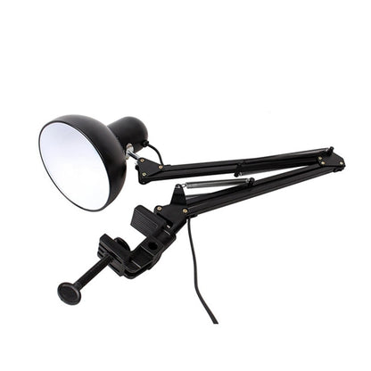ELECTROPRIME Flexible Swing Arm Clamp Mount Table Lamp Office Studio Home Table Desk Light, US Plug