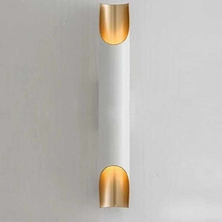 ELECTROPRIME White light Modern Wall Lamp LED Aluminum Alloy Pipe Lighting, Style:Single-tube White