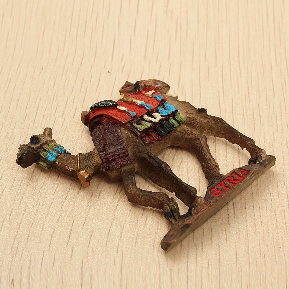 ELECTROPRIME Large-scale Camel Refrigerator Magnets Tourist Souvenirs