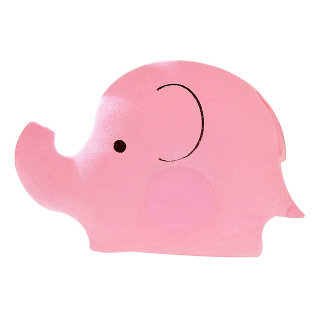 ELECTROPRIME Cute Elephant Shape Anti-rollover Head Pillow(Pink)