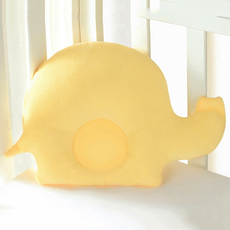 ELECTROPRIME Cute Elephant Shape Anti-rollover Head Pillow(Pink)