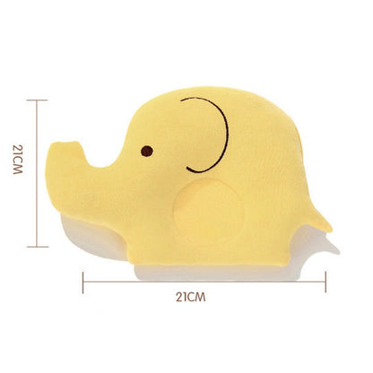 ELECTROPRIME Cute Elephant Shape Anti-rollover Head Pillow(Pink)